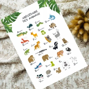 Affiche ALPHABET