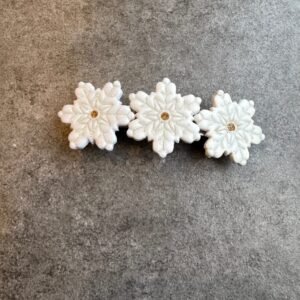 Barrette flocon de neige