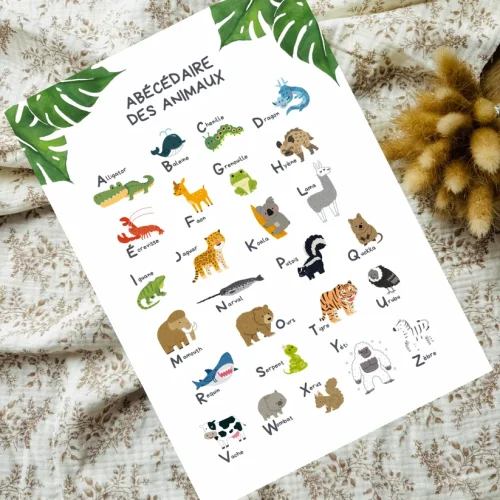 Affiche ALPHABET