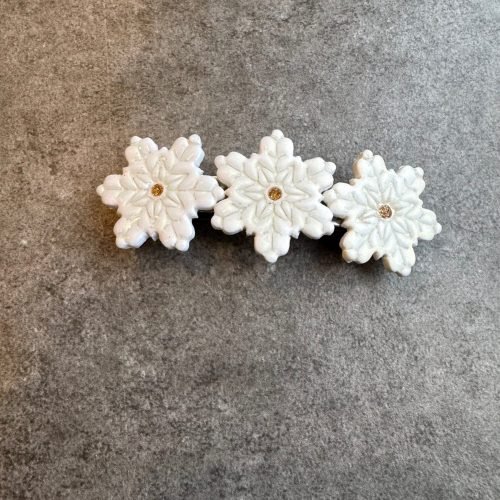 Barrette flocon de neige